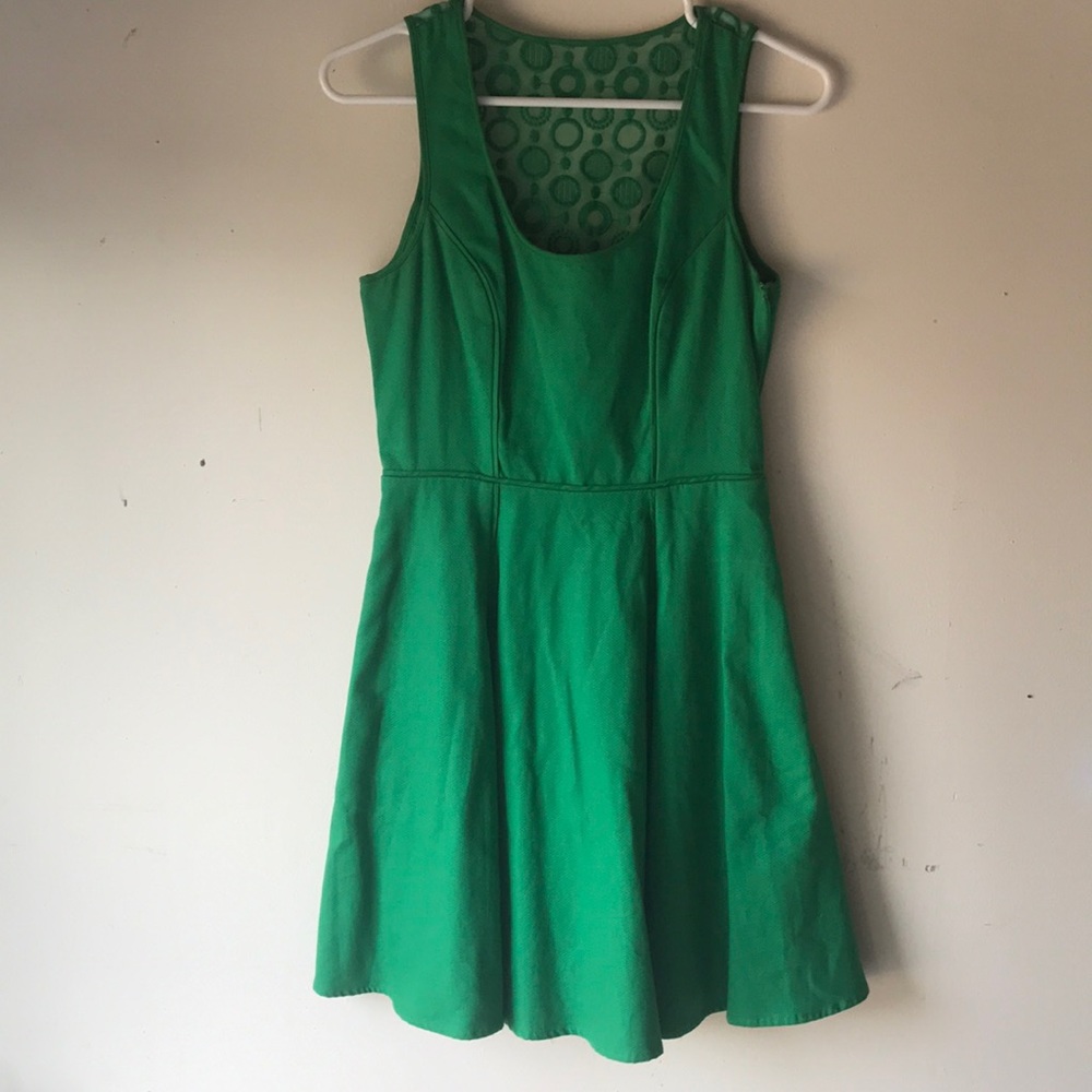 Green dress